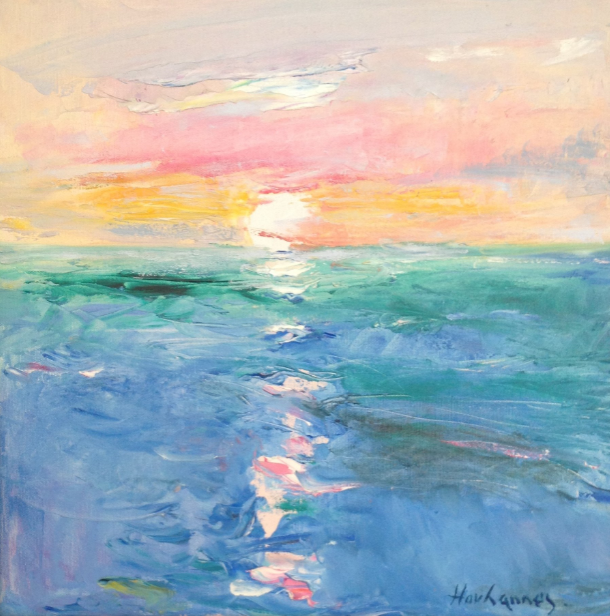 Coucher de soleil sur la Méditerranée