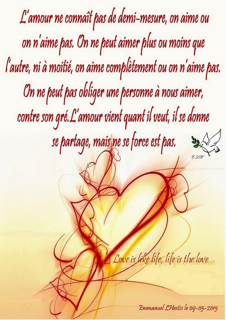 Depuis : L'amour est comme la vie