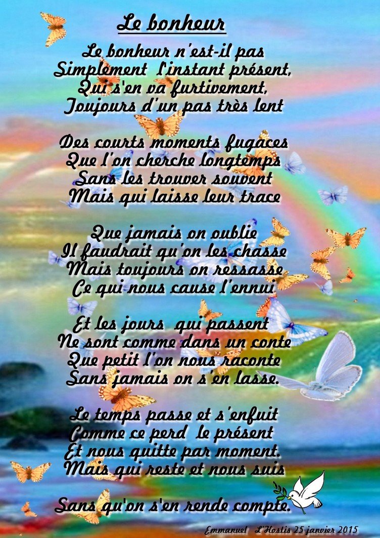 Depuis : Le bonheur